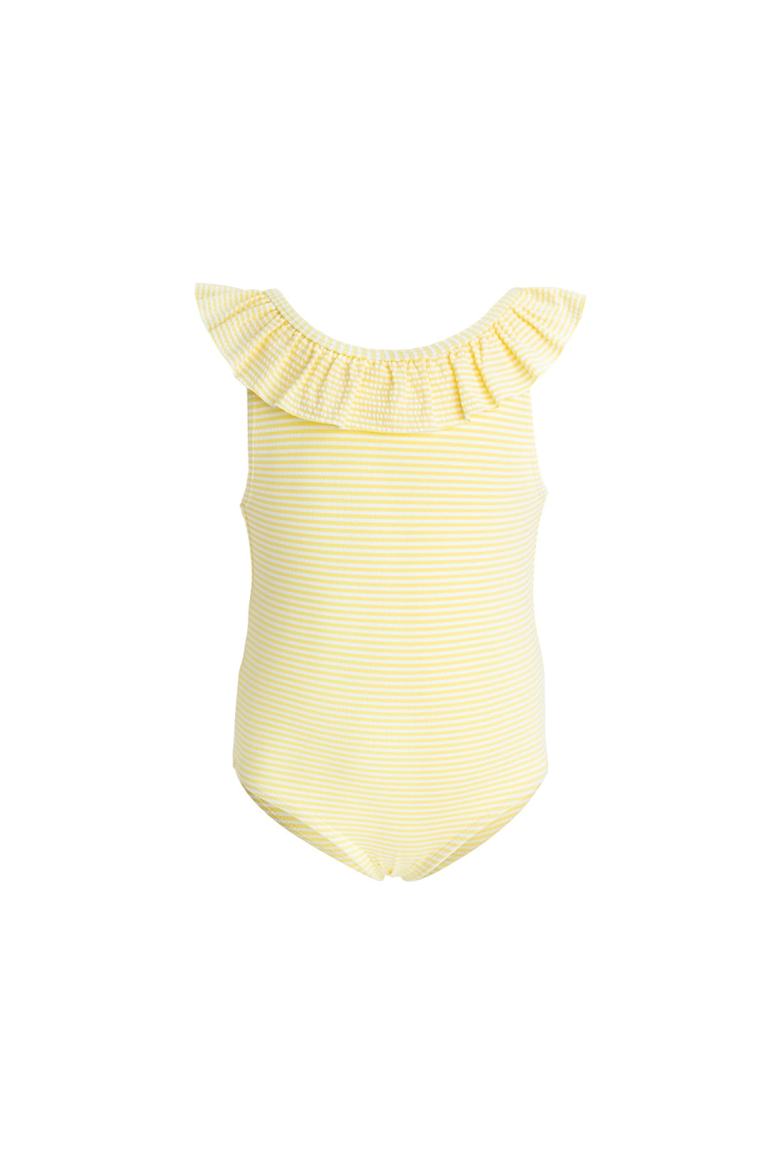 Emmeline Swimsuit - Camomile Stripe Childrens Swimwear from Jamie Kay Australia