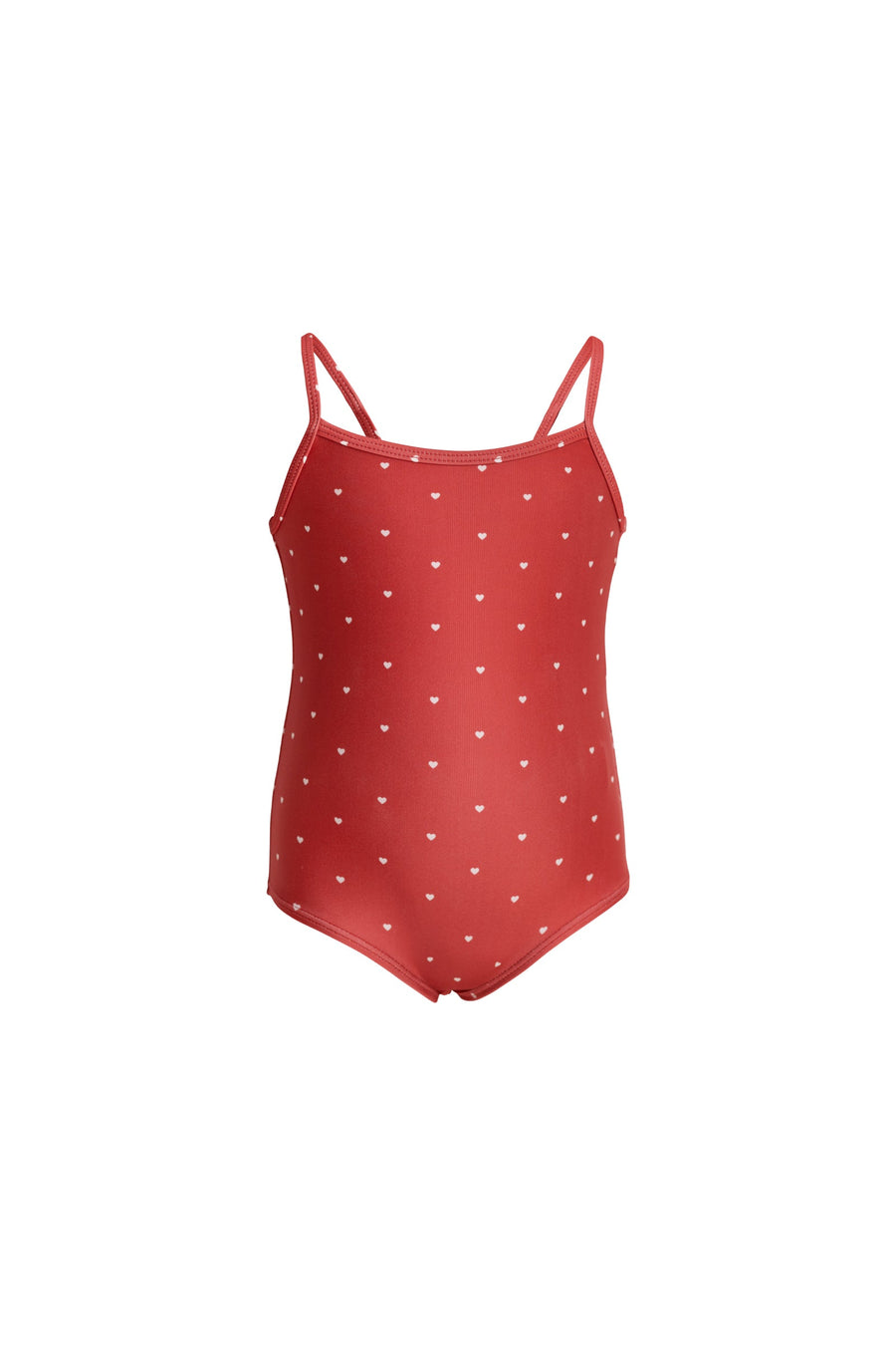 Evie Swimsuit - Mon Amour Red Childrens Swimwear from Jamie Kay Australia