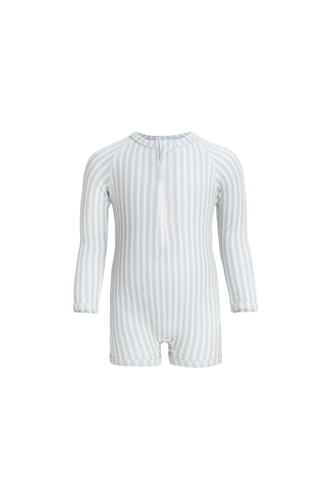 Florian Zip Swimsuit - Variegated Stripe Cenote Childrens Swimwear from Jamie Kay Australia