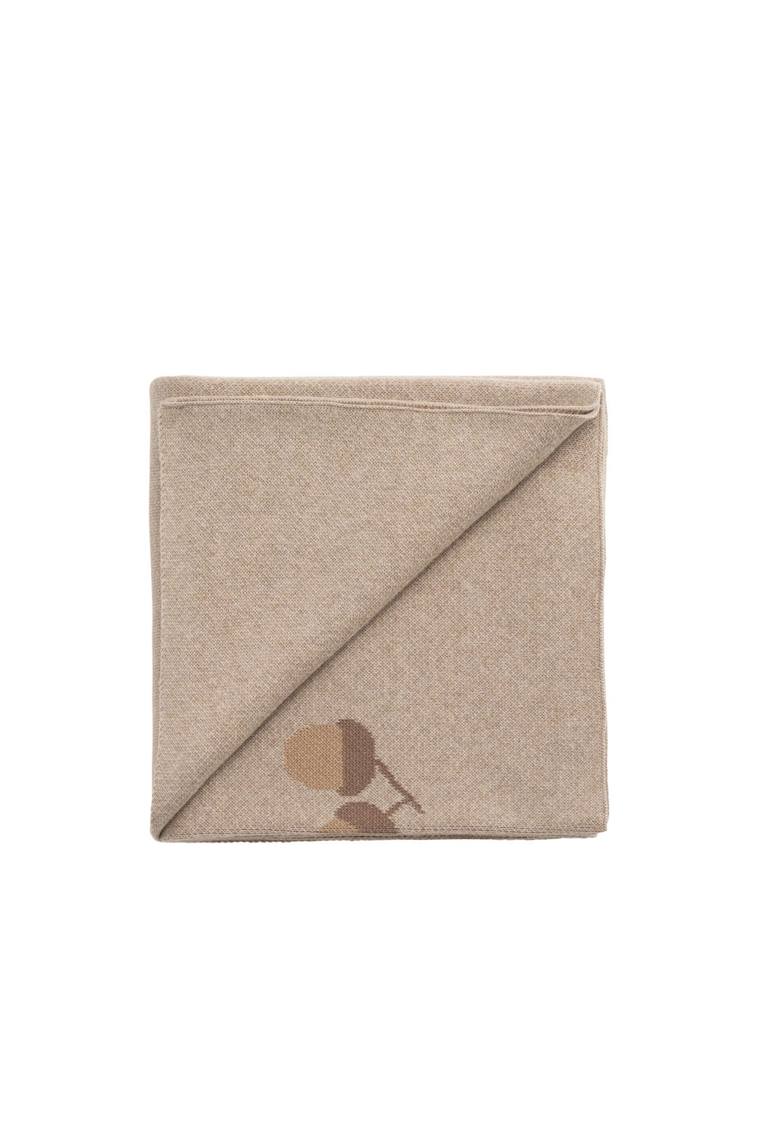 Forest Acorns Blanket - Cashew Marle Childrens Blanket from Jamie Kay Australia