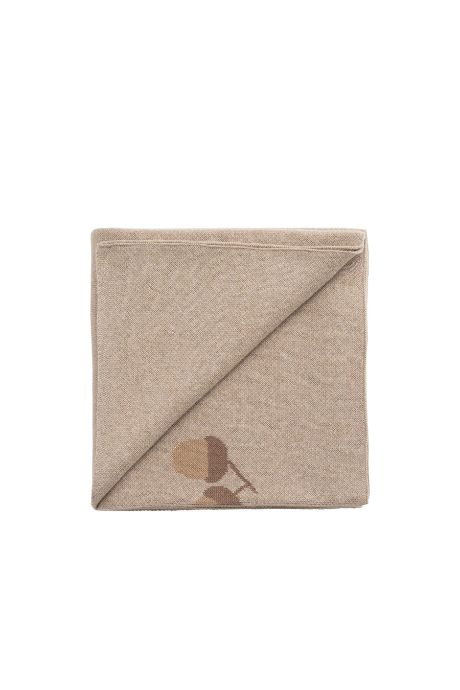 Forest Acorns Blanket - Cashew Marle Childrens Blanket from Jamie Kay Australia