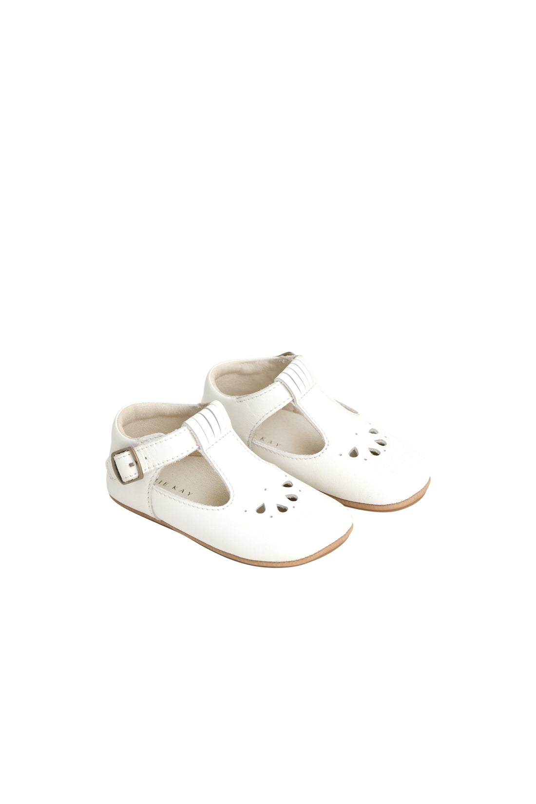 Lulu Shoe - Soft Action White Childrens Footwear from Jamie Kay Australia