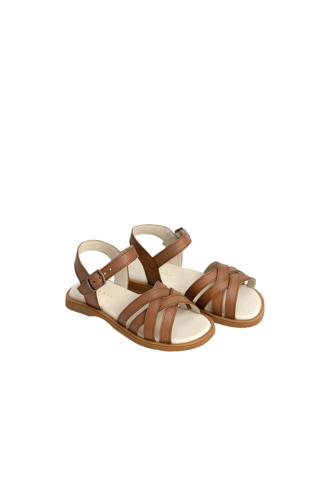 Meadow Sandal - Tan Childrens Footwear from Jamie Kay Australia