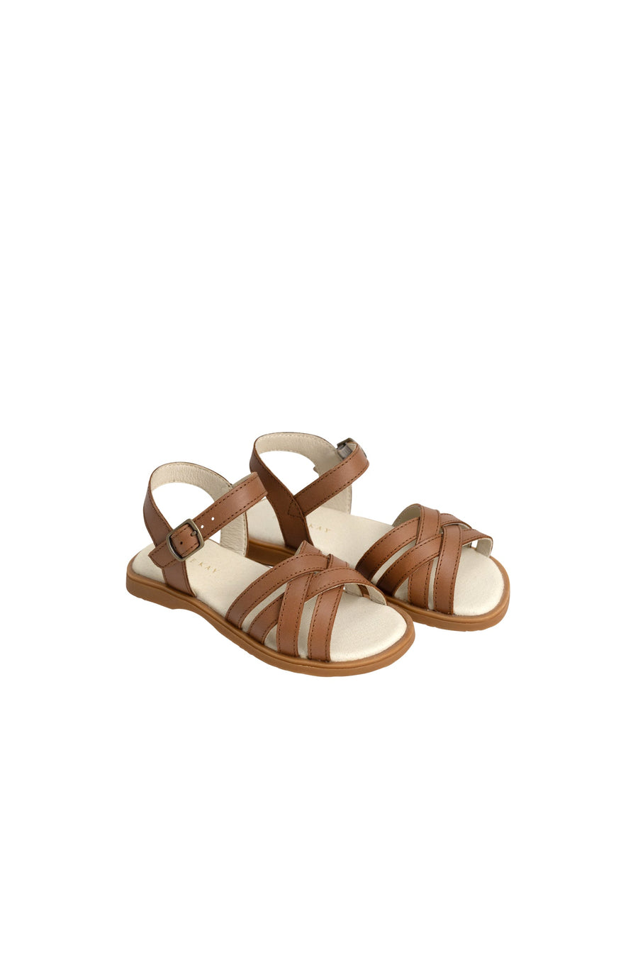Meadow Sandal - Tan Childrens Footwear from Jamie Kay Australia