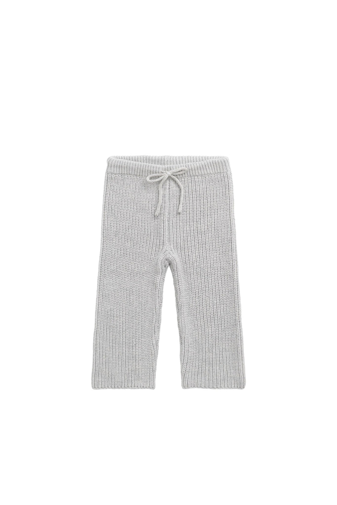 OG Morgan Knit Pant - Light Grey Marle Childrens Pant from Jamie Kay Australia
