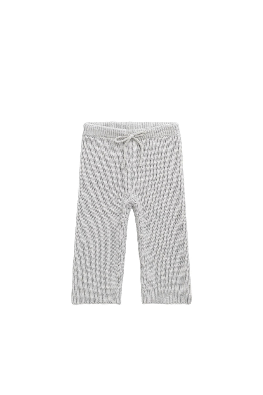 OG Morgan Knit Pant - Light Grey Marle Childrens Pant from Jamie Kay Australia