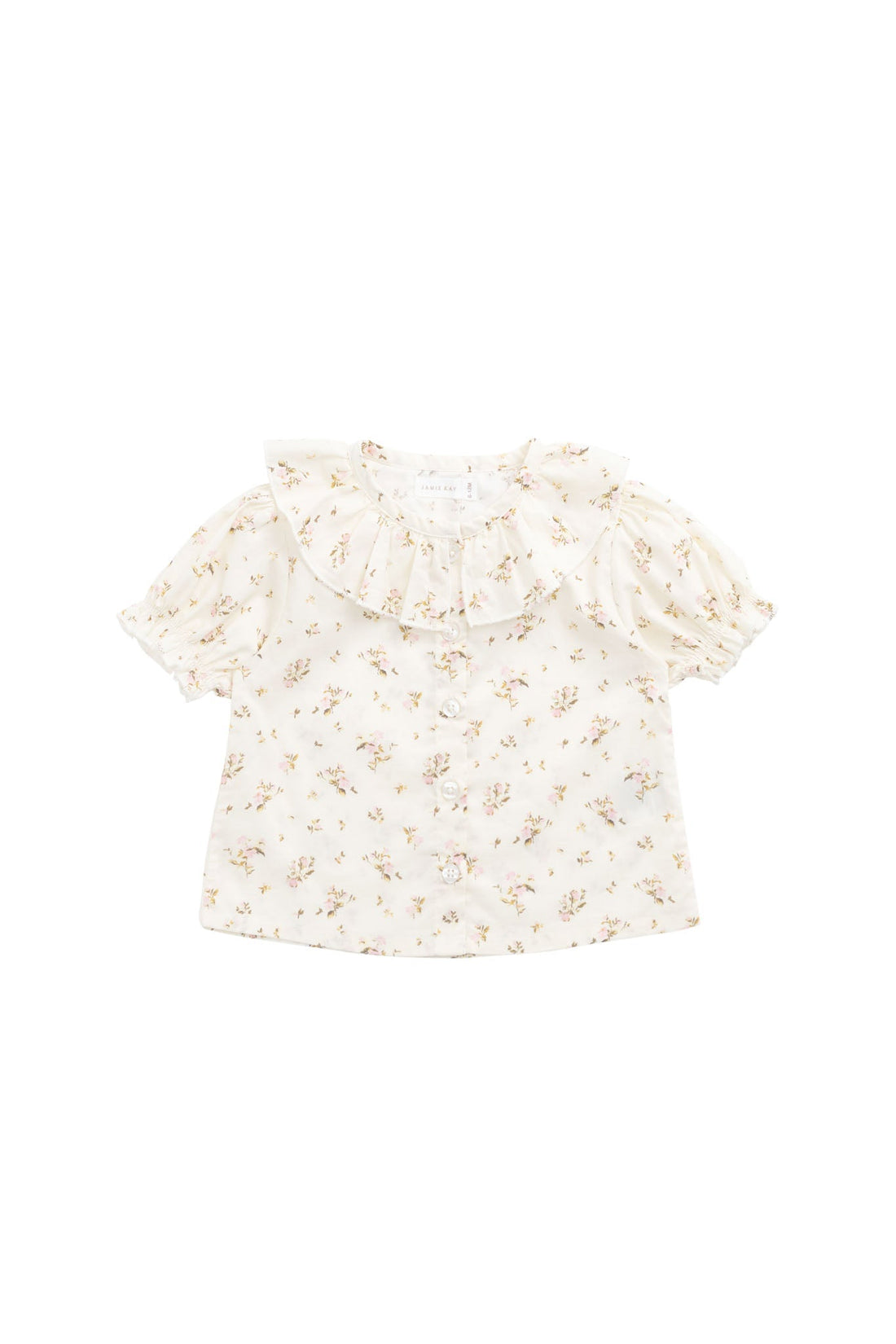 Organic Cotton Alora Top - Bianca Antique Childrens Top from Jamie Kay Australia