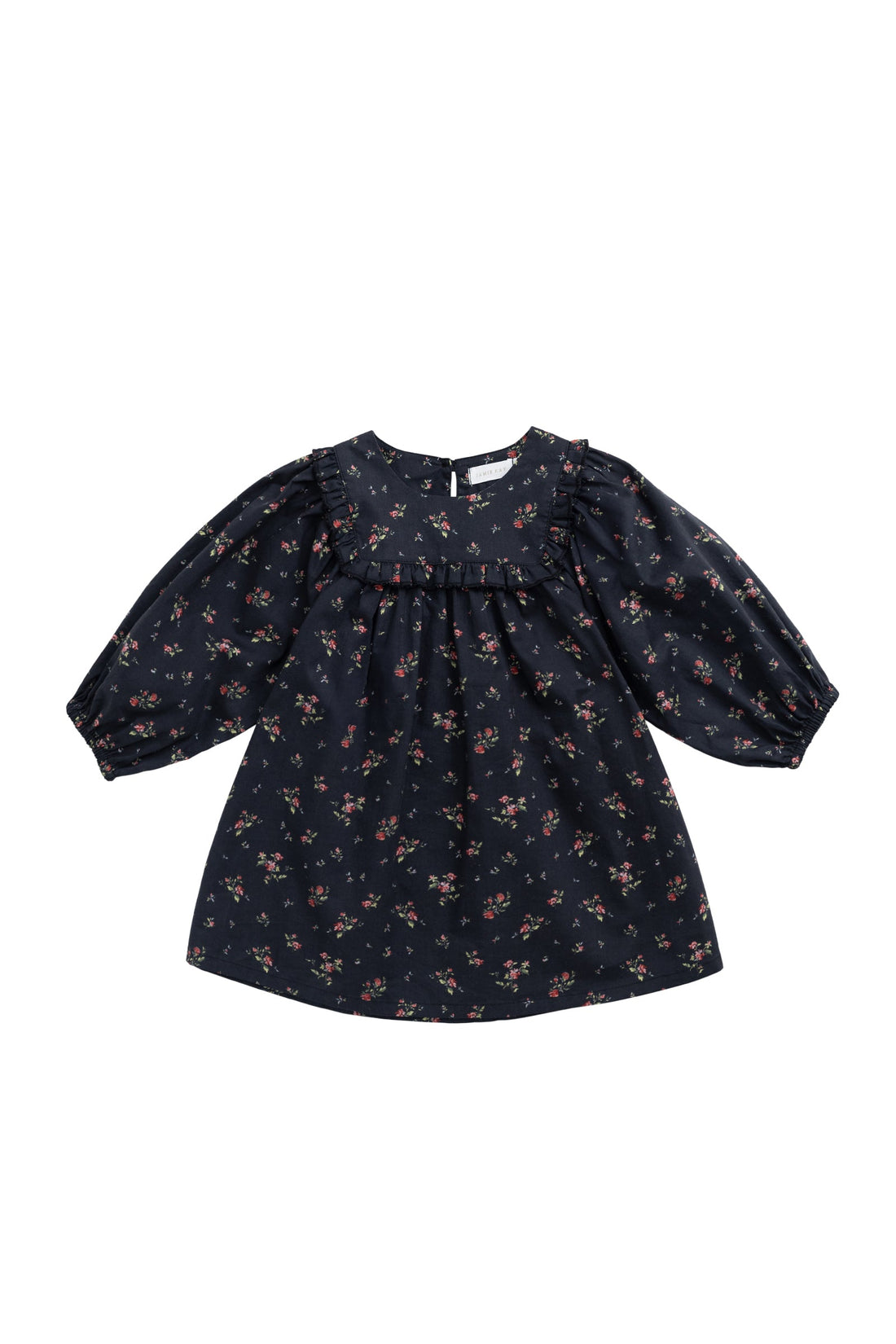 Organic Cotton Amira Dress - Bianca Noir Childrens Dress from Jamie Kay Australia