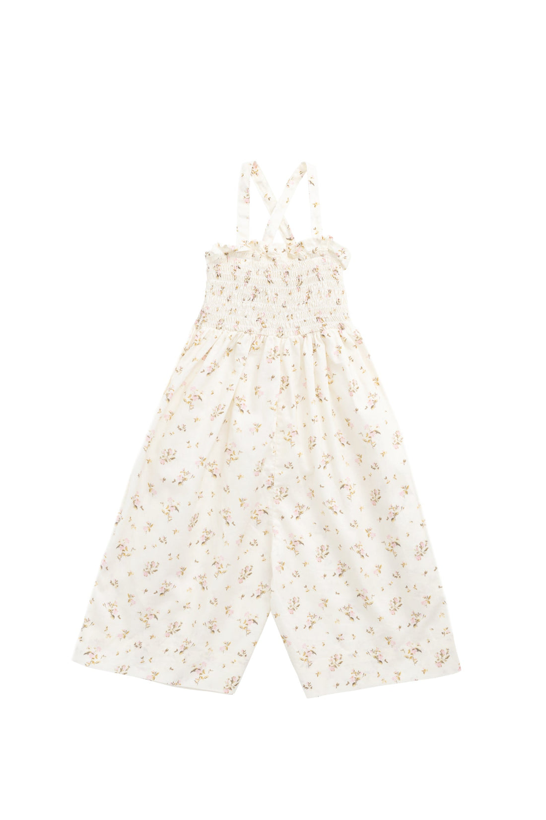 Organic Cotton Arabella Jumpsuit - Bianca Antique Childrens Jumpsuit from Jamie Kay Australia