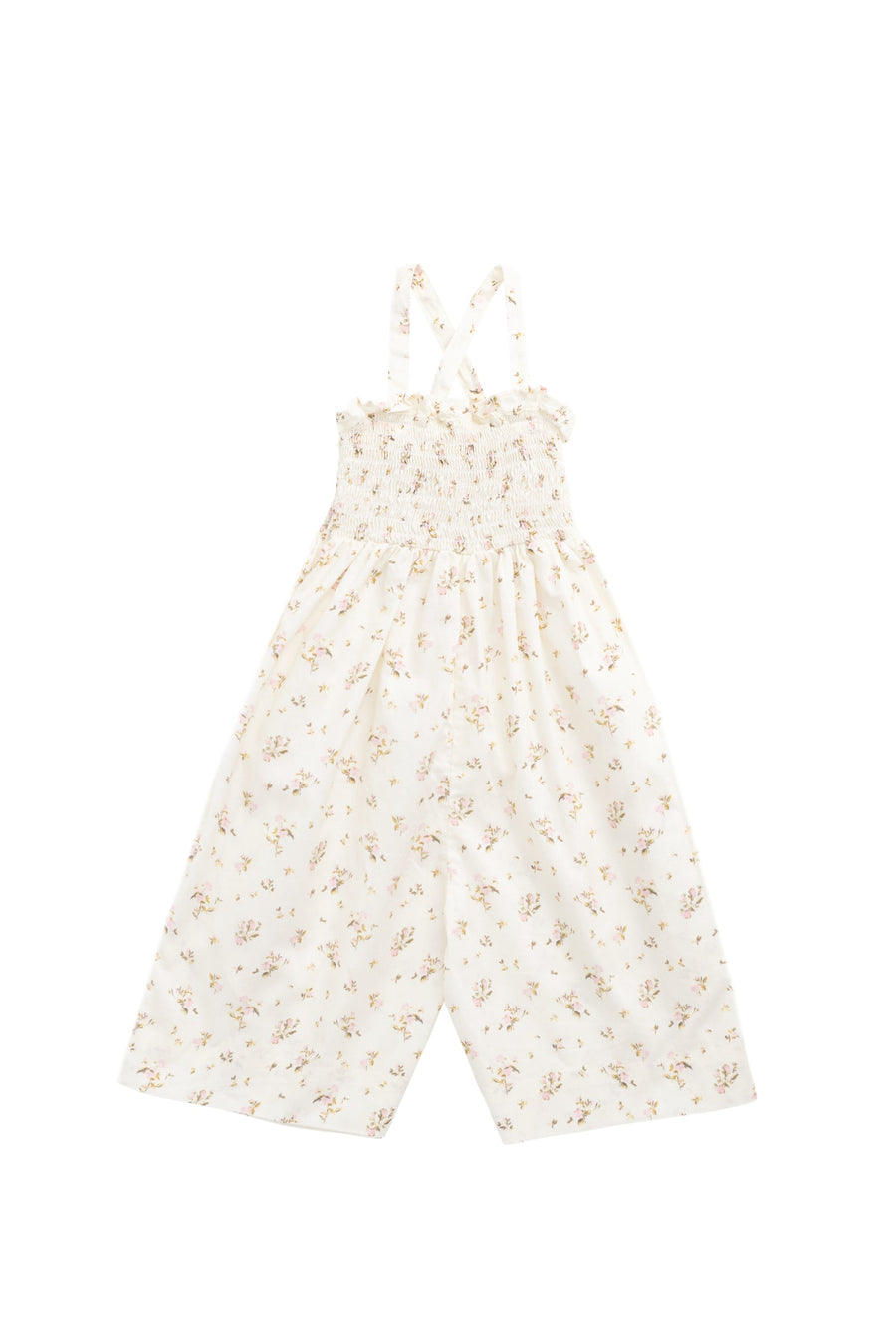 Organic Cotton Arabella Jumpsuit - Bianca Antique Childrens Jumpsuit from Jamie Kay Australia