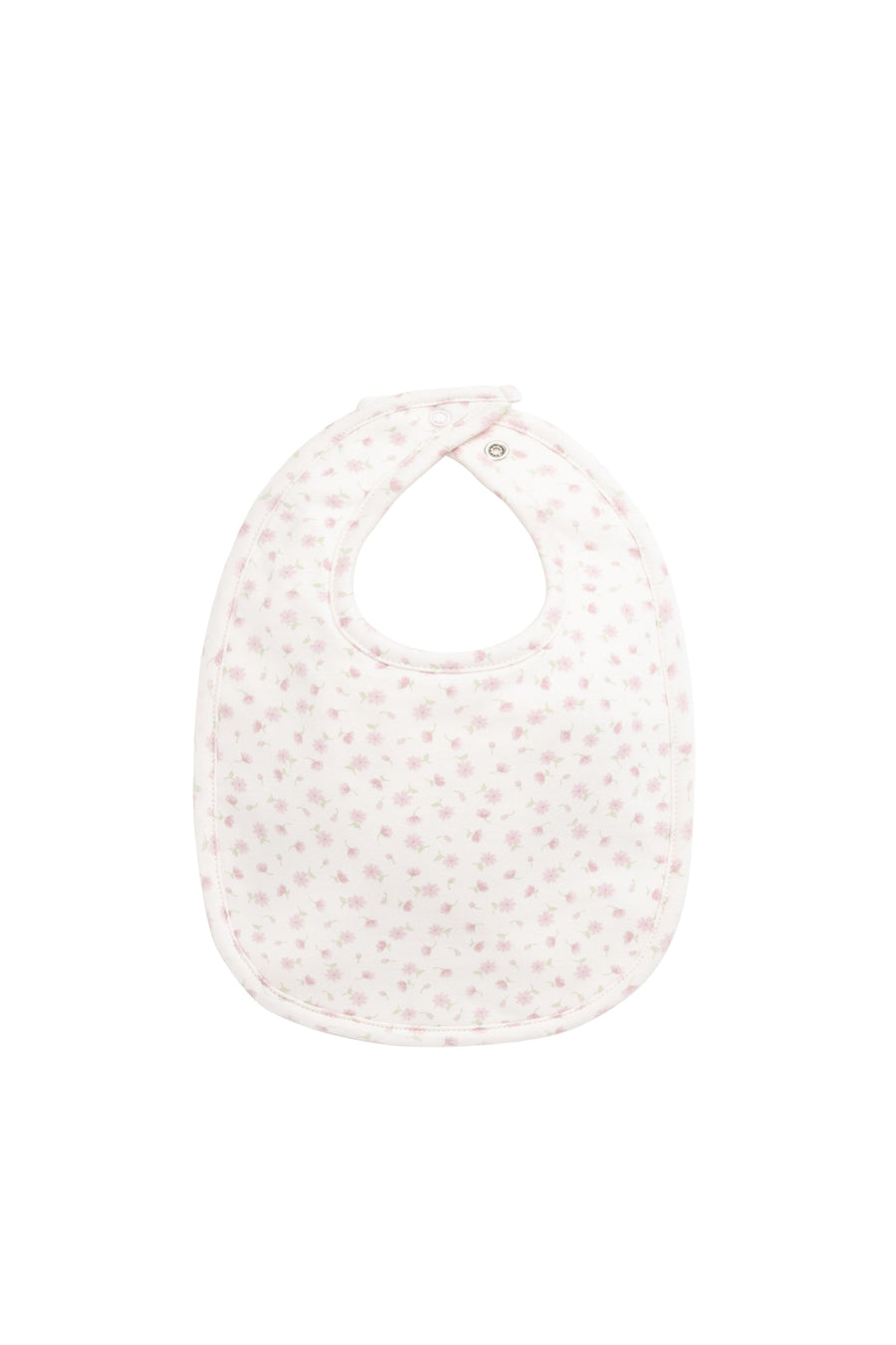 Organic Cotton Bib - Victoria Blush Childrens Bib from Jamie Kay Australia