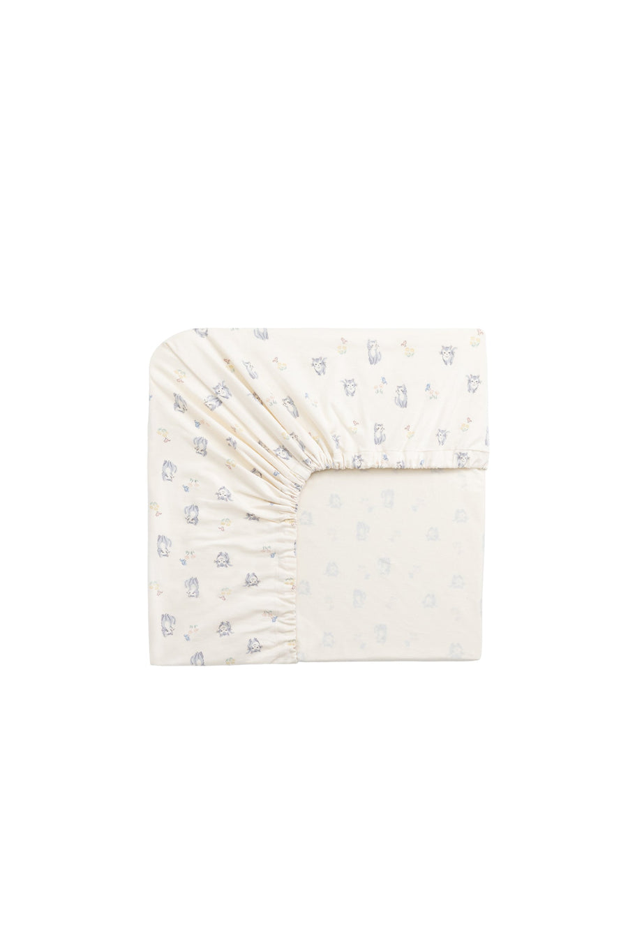 Organic Cotton Cot Sheet - Charlies Butterflies Childrens Pyjama from Jamie Kay Australia