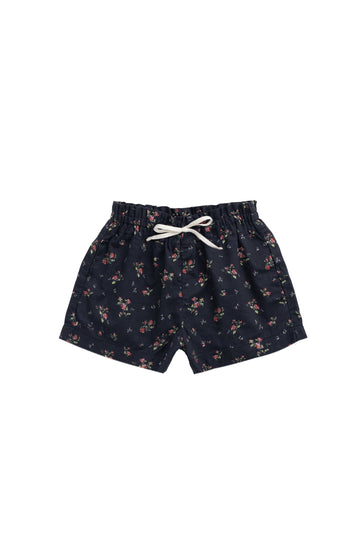 Organic Cotton Emelia Short - Bianca Noir Childrens Short from Jamie Kay Australia