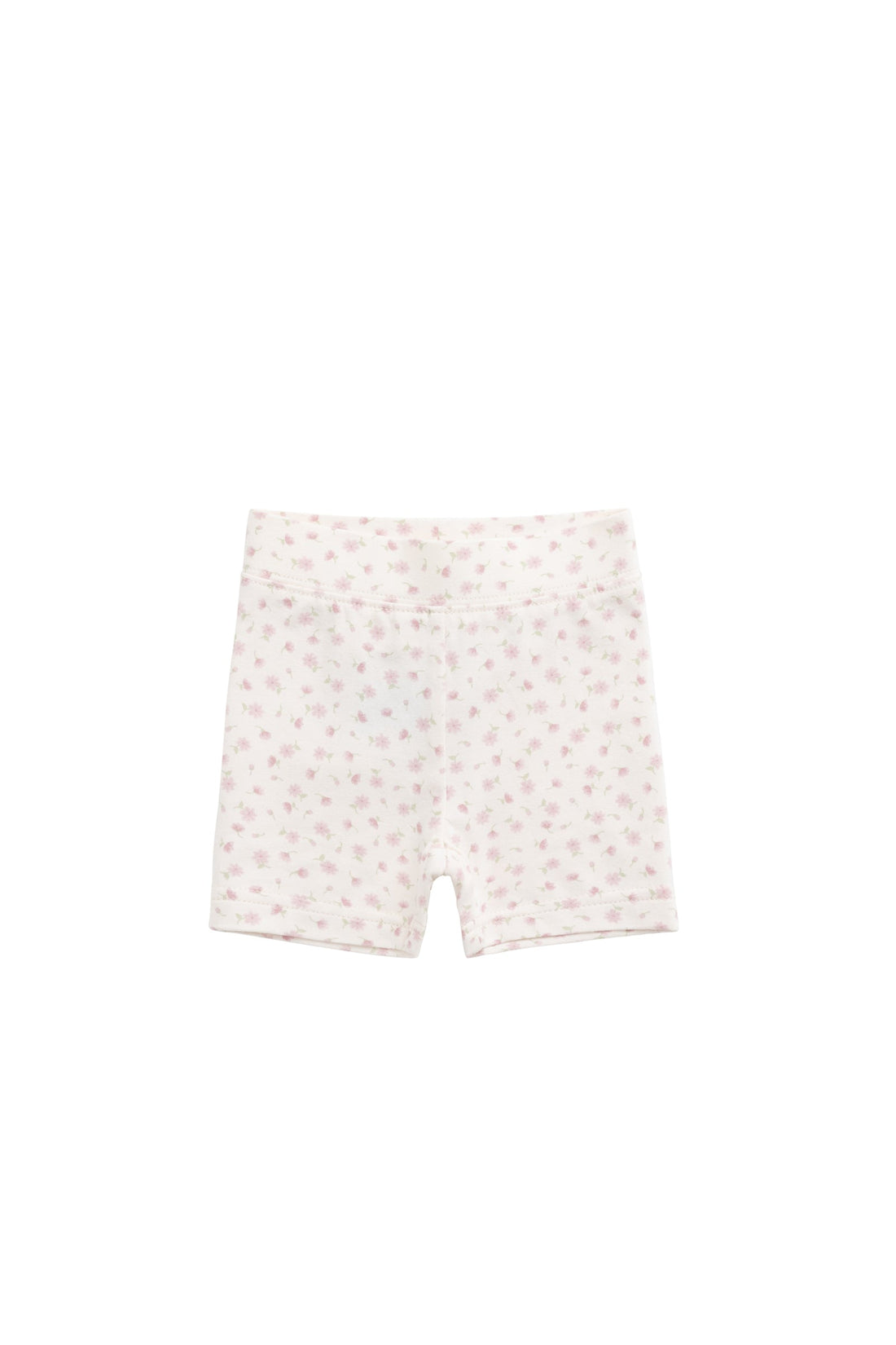 Organic Cotton Everyday Bike Short - Victoria Blush Childrens Short from Jamie Kay Australia