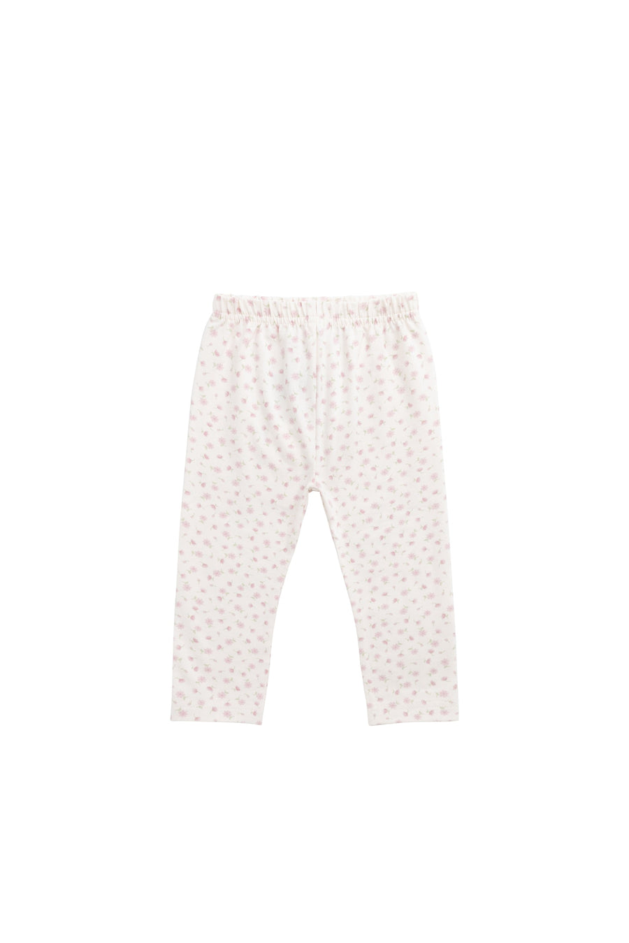 Organic Cotton Everyday Legging - Victoria Blush Childrens Legging from Jamie Kay Australia