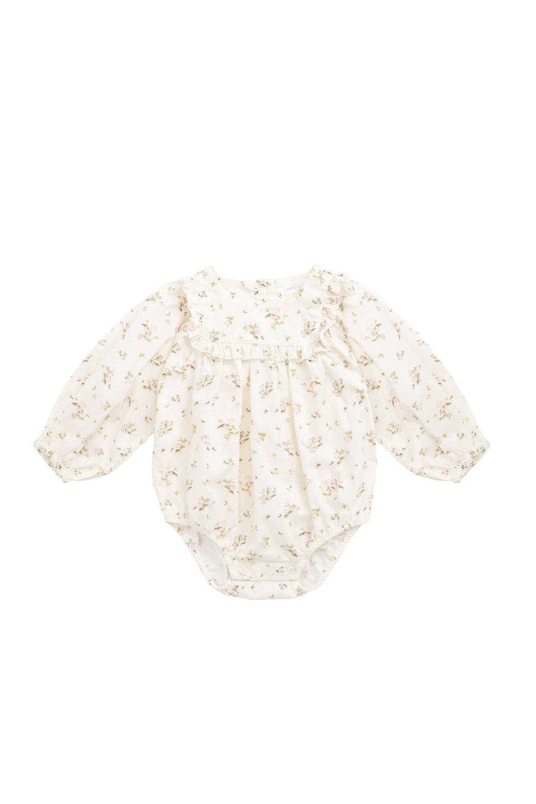 Organic Cotton Frances Playsuit - Bianca Antique Childrens Playsuit from Jamie Kay Australia