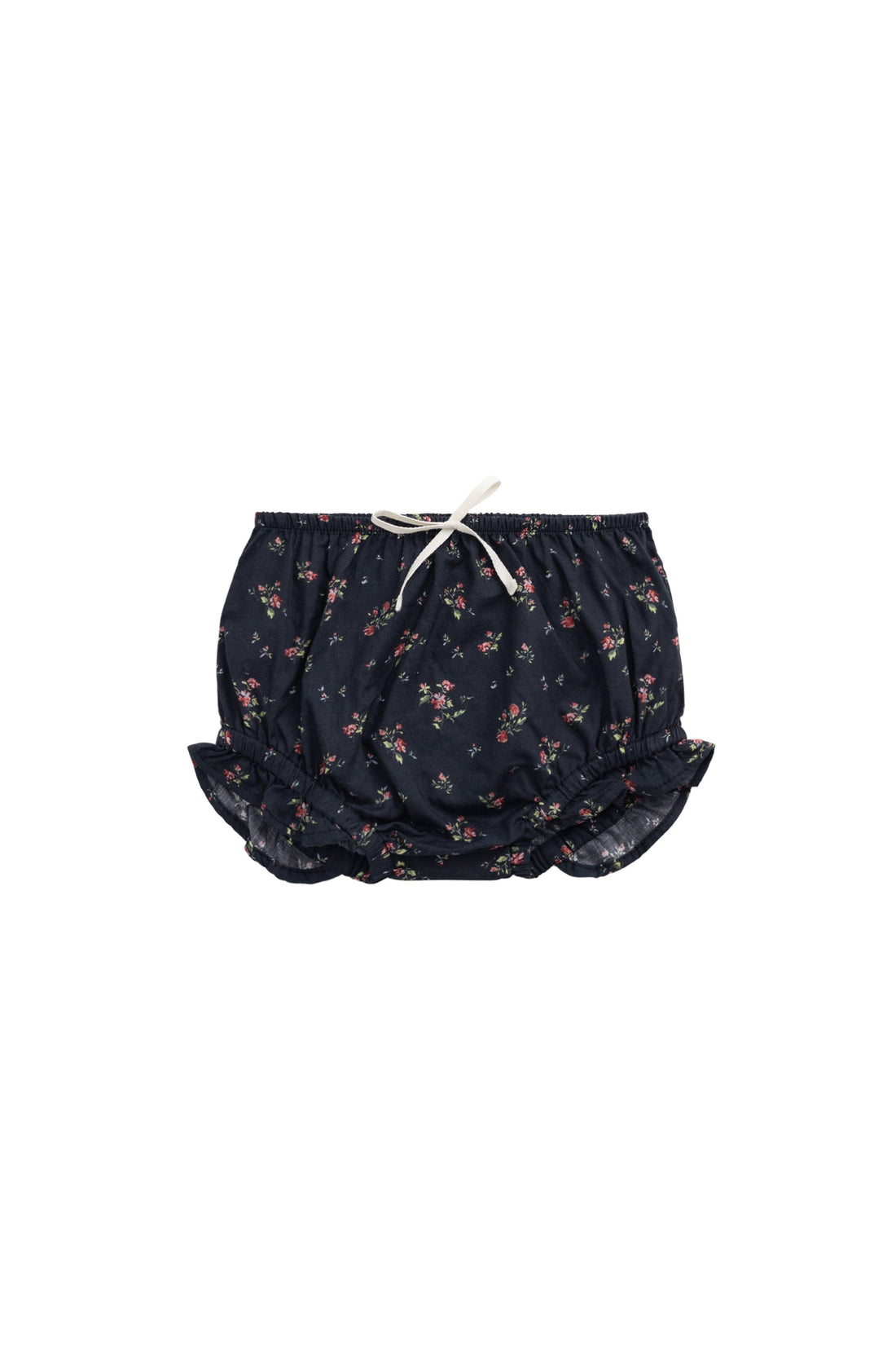 Organic Cotton Frill Bloomer - Bianca Noir Childrens Bloomer from Jamie Kay Australia
