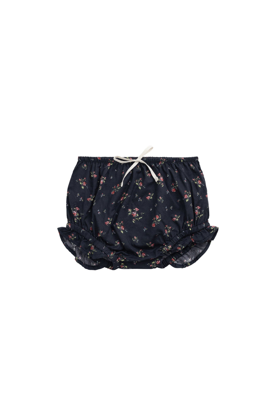 Organic Cotton Frill Bloomer - Bianca Noir Childrens Bloomer from Jamie Kay Australia