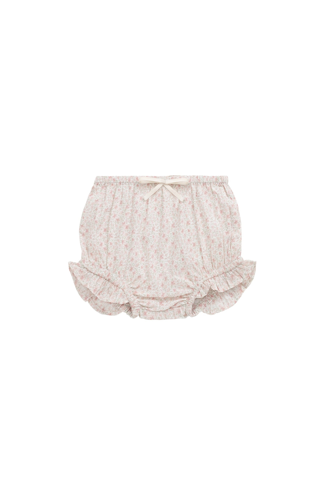 Organic Cotton Frill Bloomer - Claudette Rose Childrens Bloomer from Jamie Kay Australia