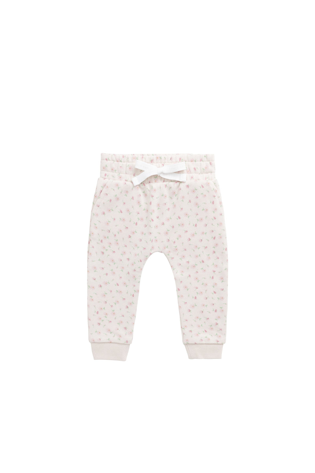 Organic Cotton Lilith Track Pant - Victoria Blush Childrens Pant from Jamie Kay Australia