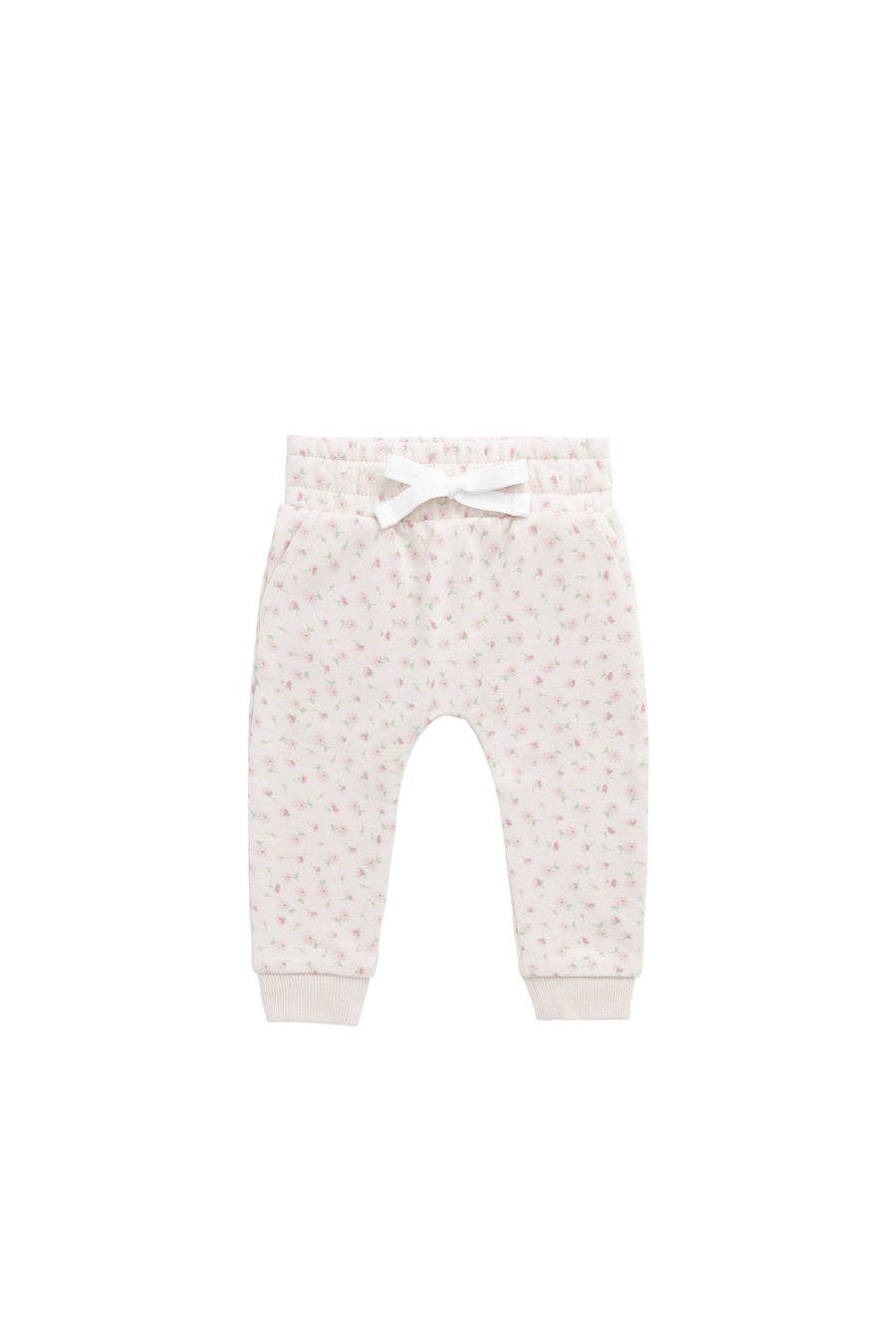 Organic Cotton Lilith Track Pant - Victoria Blush Childrens Pant from Jamie Kay Australia