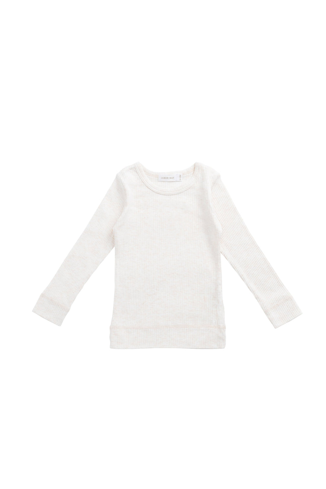Organic Cotton Modal Marina Long Sleeve Top - Icing Marle Childrens Top from Jamie Kay Australia