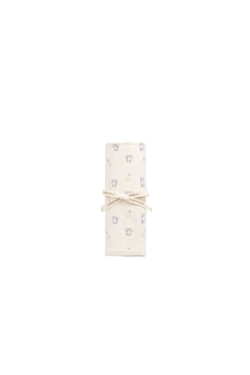 Organic Cotton Murphy Wrap - Charlies Butterflies Childrens Pyjama from Jamie Kay Australia