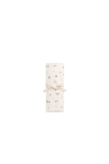 Organic Cotton Murphy Wrap - Forest Gathering Childrens Murphy Wrap from Jamie Kay Australia
