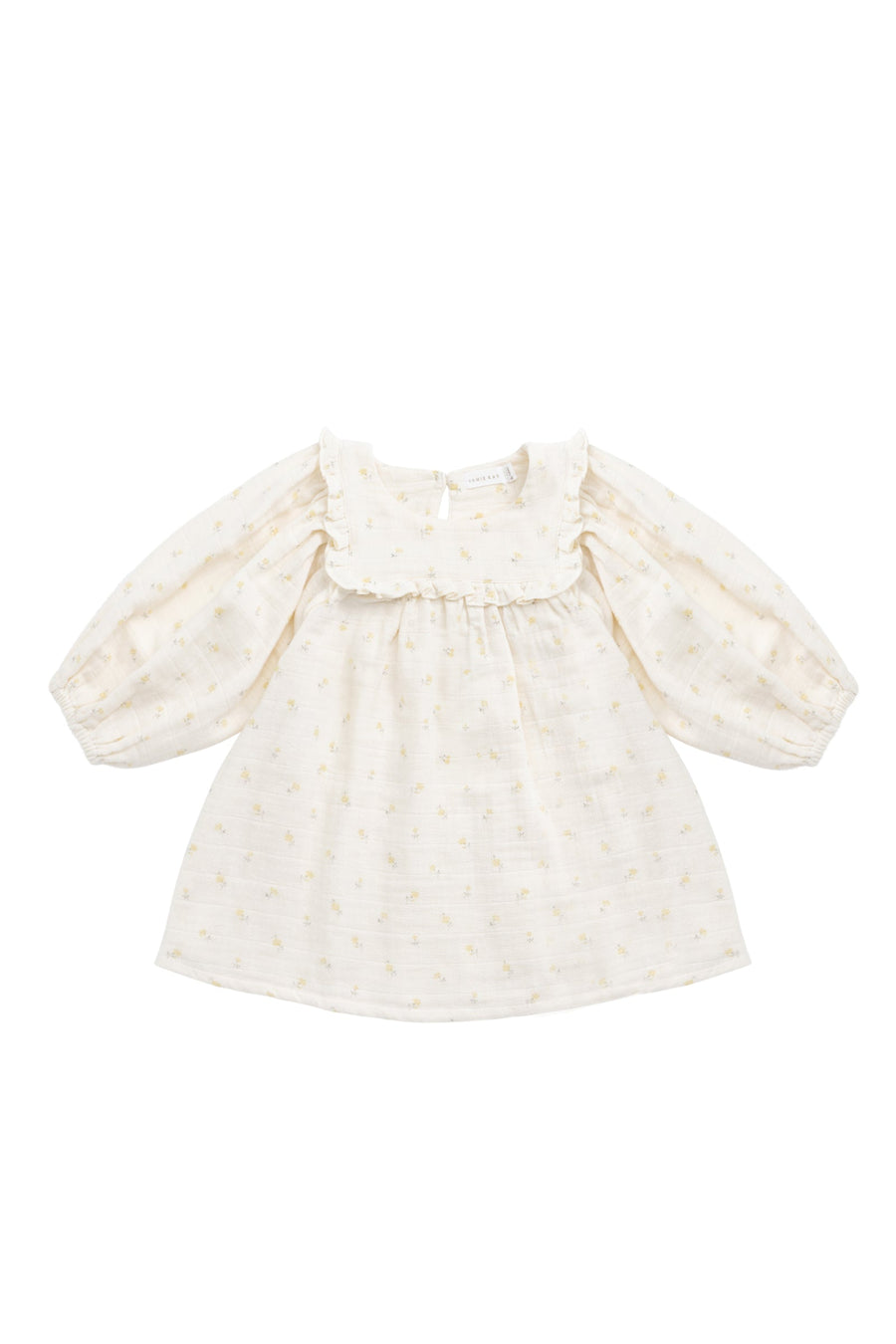 Organic Cotton Muslin Amira Dress - Vintage Ditsy Childrens Dress from Jamie Kay Australia