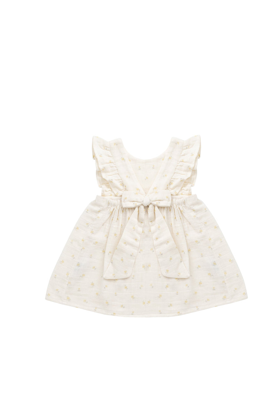 Organic Cotton Muslin Brielle Dress - Vintage Ditsy Childrens Dress from Jamie Kay Australia