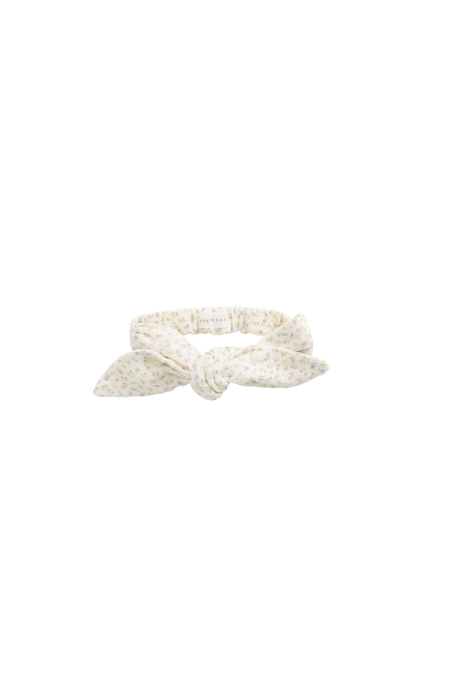 Organic Cotton Muslin Headband - Pippa Pink Childrens Headband from Jamie Kay Australia