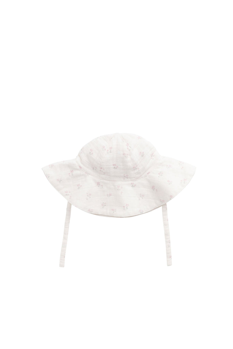 Organic Cotton Muslin Noelle Hat - Pauline Pink Childrens Hat from Jamie Kay Australia