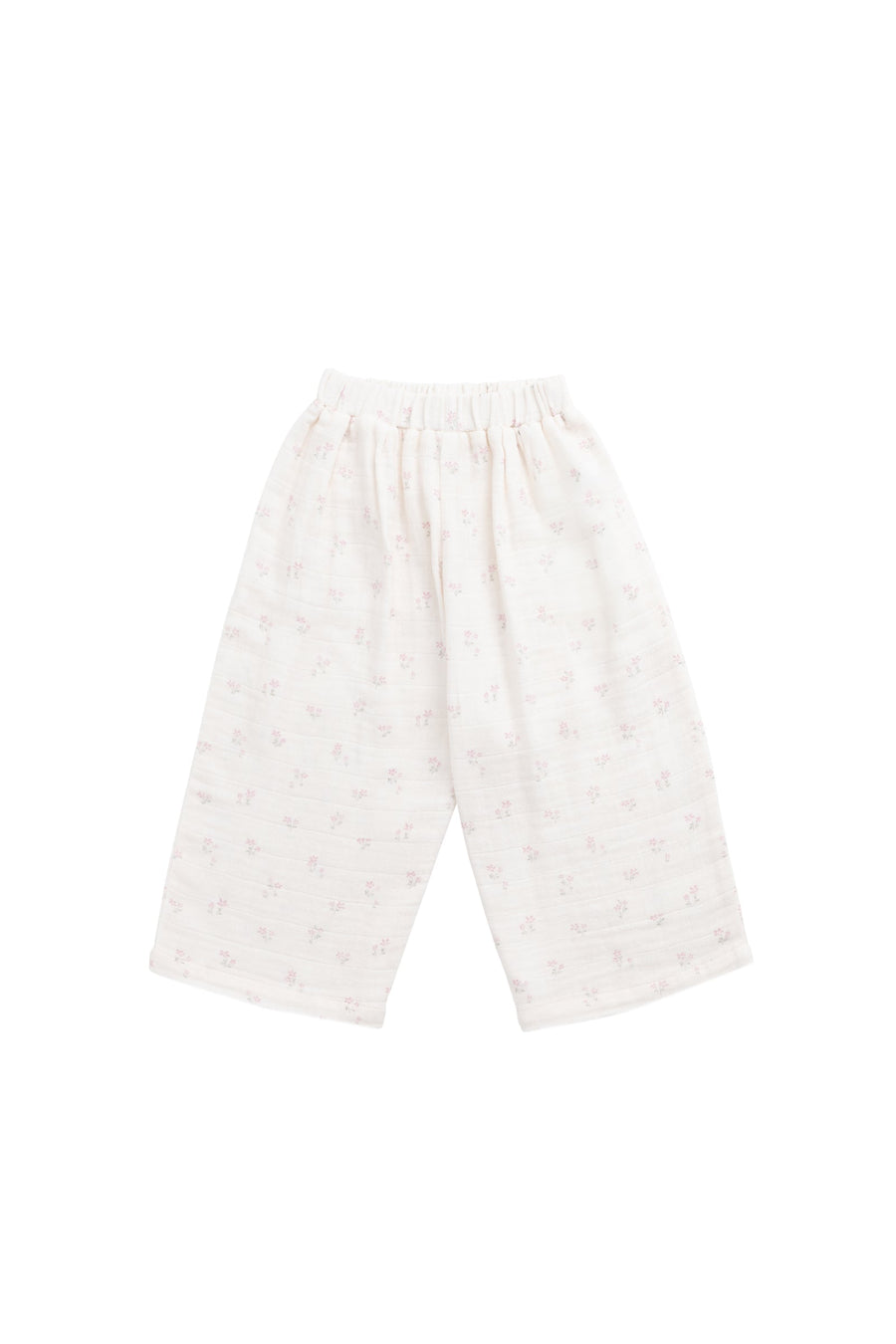Organic Cotton Muslin Odette Pant - Pauline Pink Childrens Pant from Jamie Kay Australia