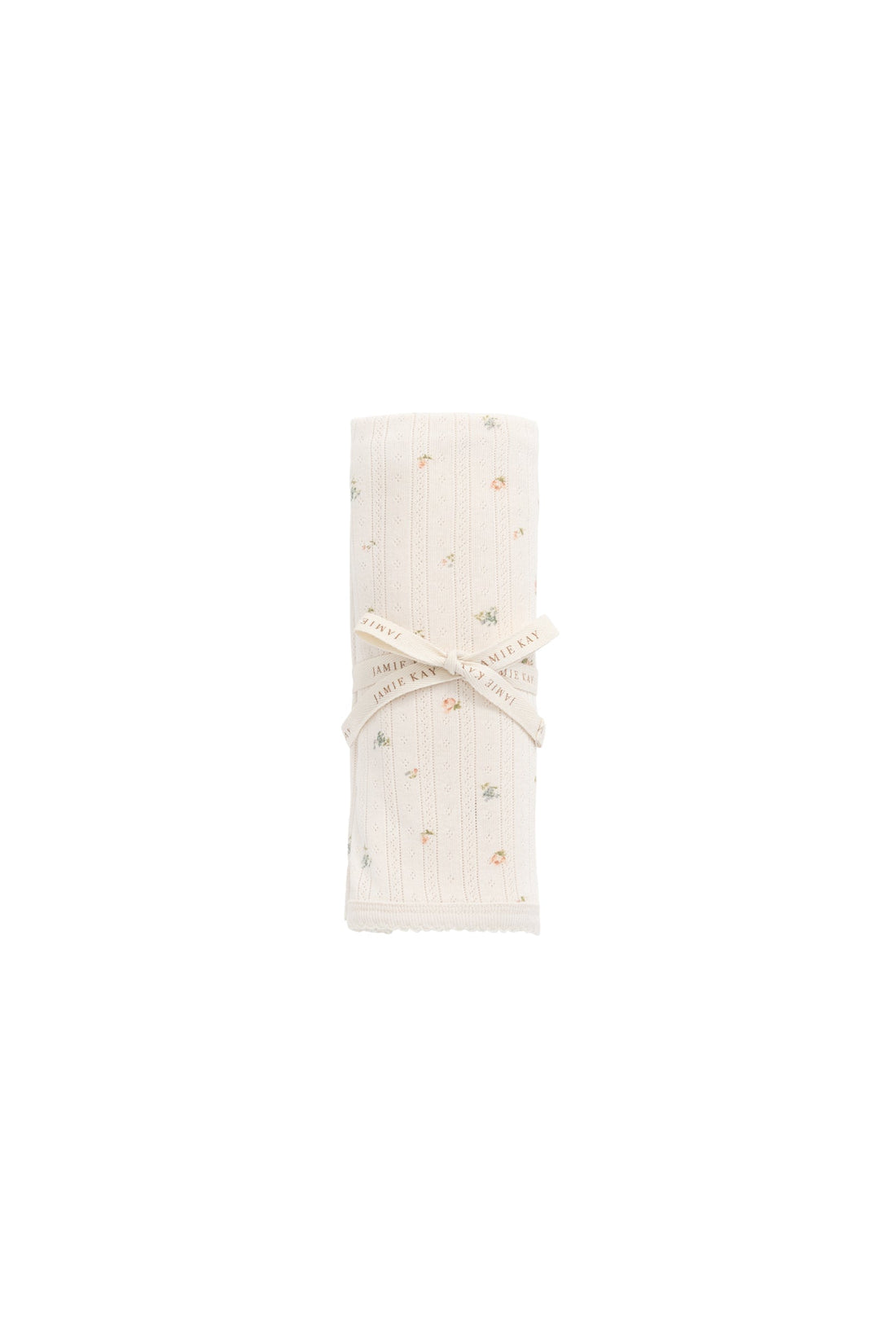 Organic Cotton Pointelle Murphy Wrap - Sweet Magnolia Simple Childrens Wrap from Jamie Kay Australia