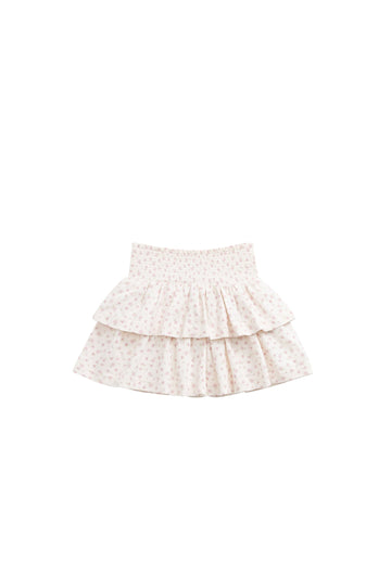 Organic Cotton Ruby Skirt - Victoria Blush Childrens Skirt from Jamie Kay Australia