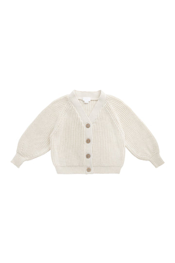 Paloma Cardigan - Vanilla Childrens Cardigan from Jamie Kay Australia