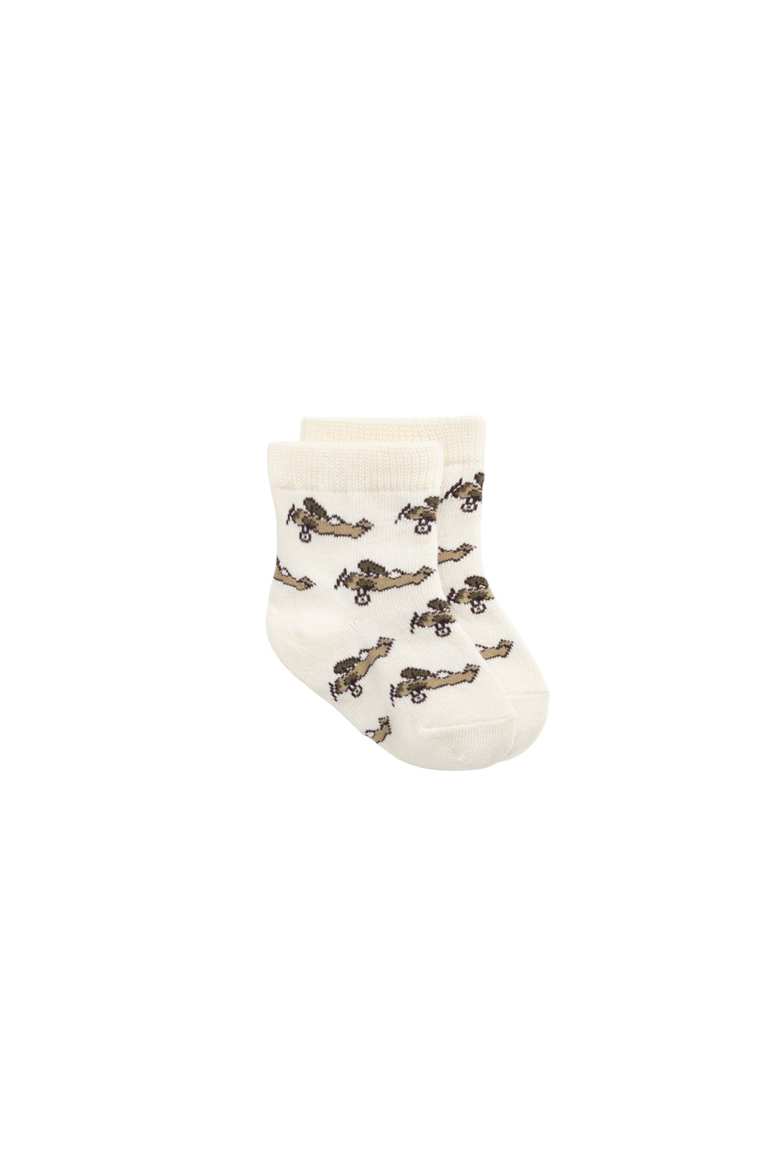 Pilot Plane Sock - Bluff Childrens Sock from Jamie Kay Australia