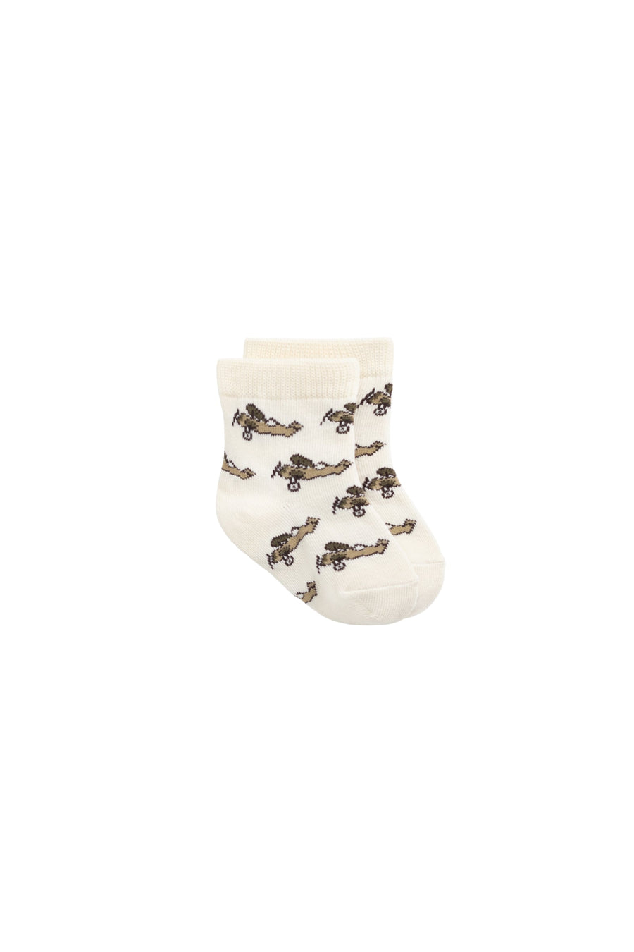 Pilot Plane Sock - Bluff Childrens Sock from Jamie Kay Australia