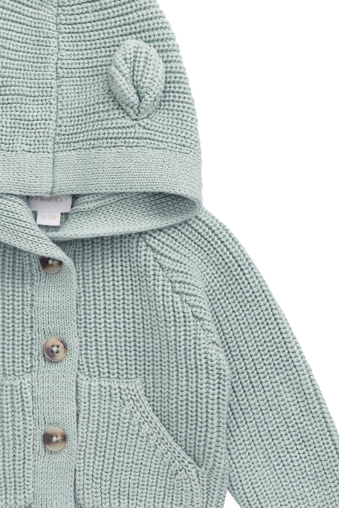 Bear Cardigan - Reef Childrens Cardigan from Jamie Kay Australia
