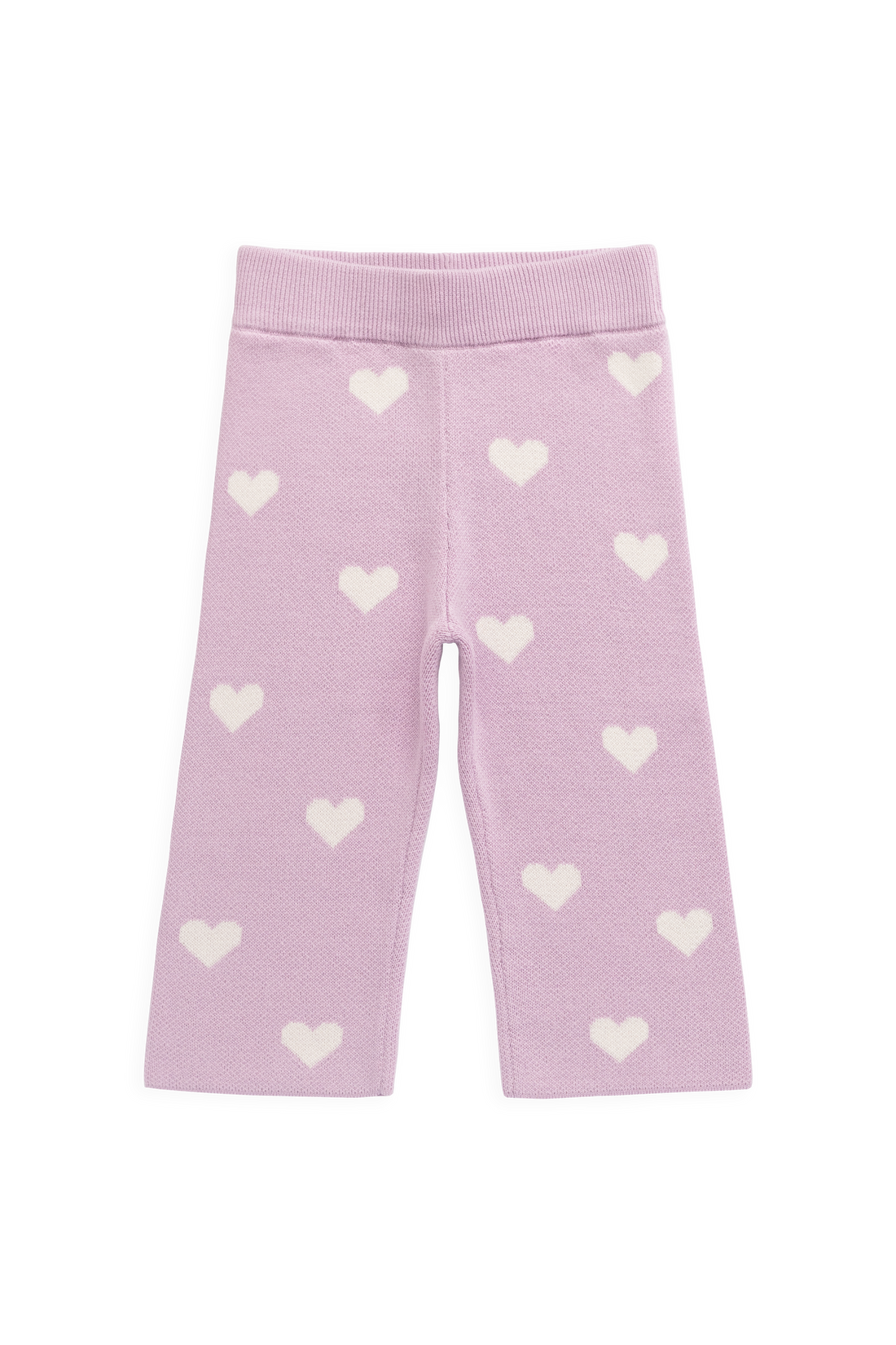 Kayla Pant - Kayla Heart Jacquard Orchid Dream Childrens Pants from Jamie Kay Australia