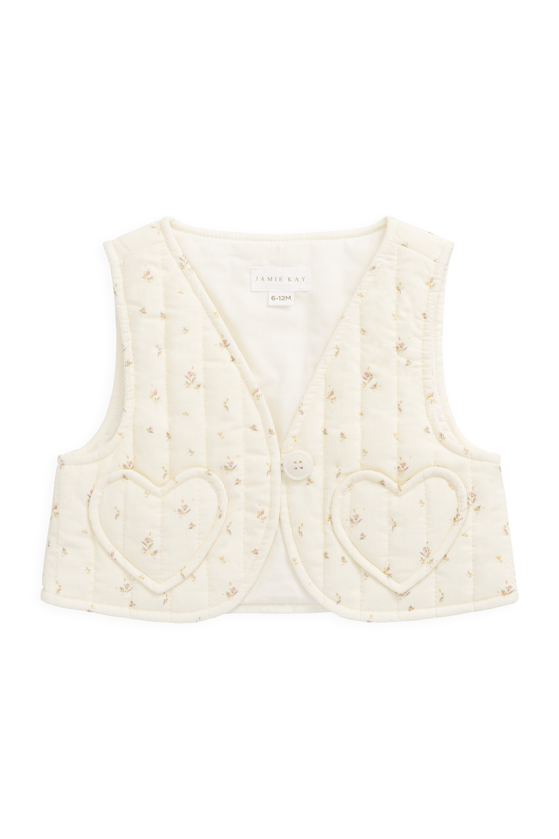 Londyn Pincord Vest - Dina Antique Childrens Vest from Jamie Kay Australia