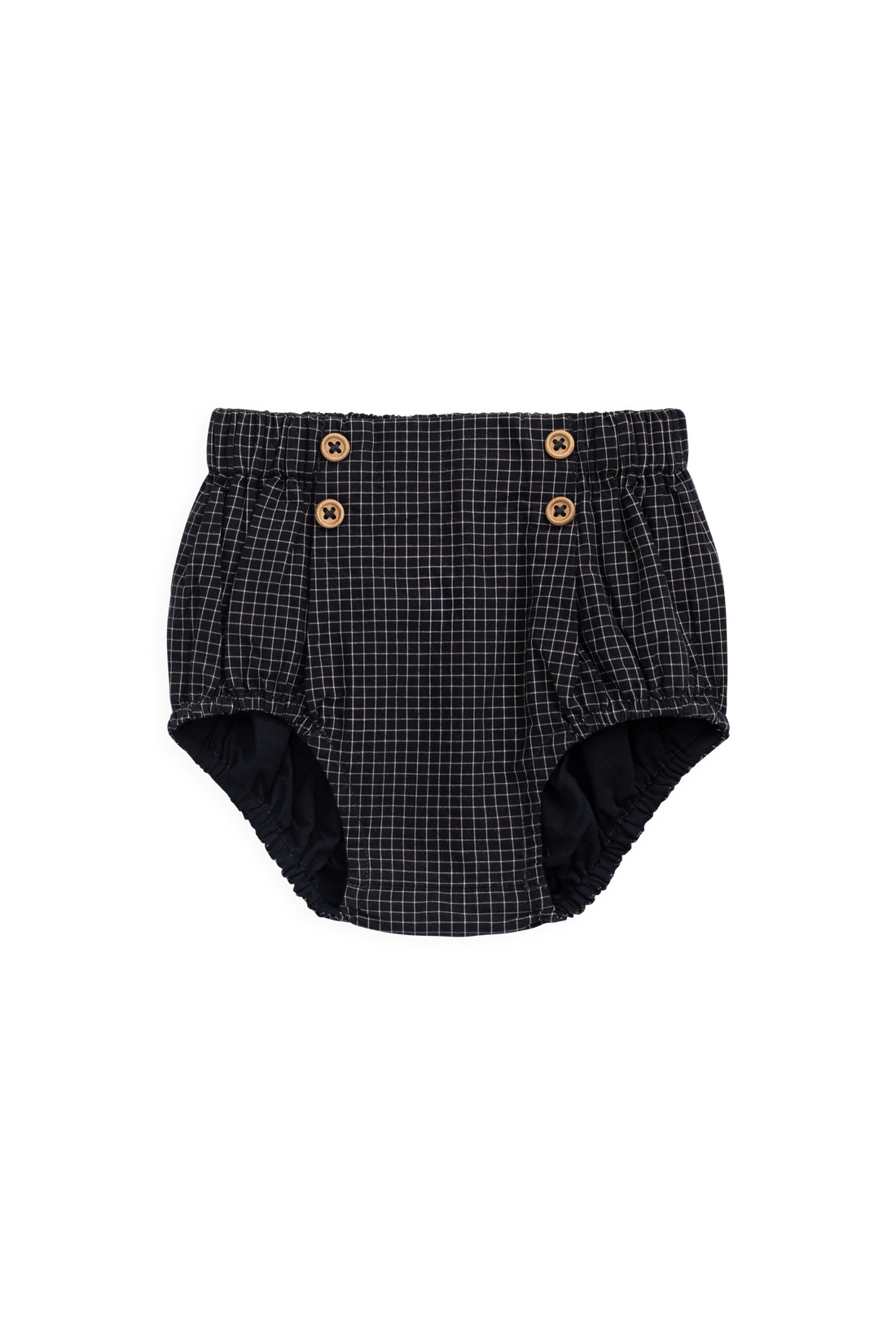 Organic Cotton Eliane Bloomer - Eclipse Grid Childrens Bloomer from Jamie Kay Australia