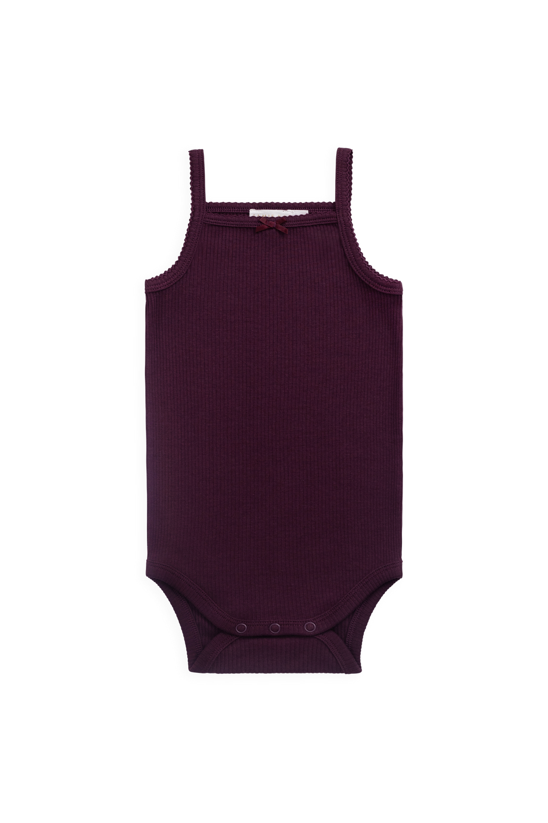 Organic Cotton Modal Laylin Singletsuit - Fig Childrens Bodysuit from Jamie Kay Australia