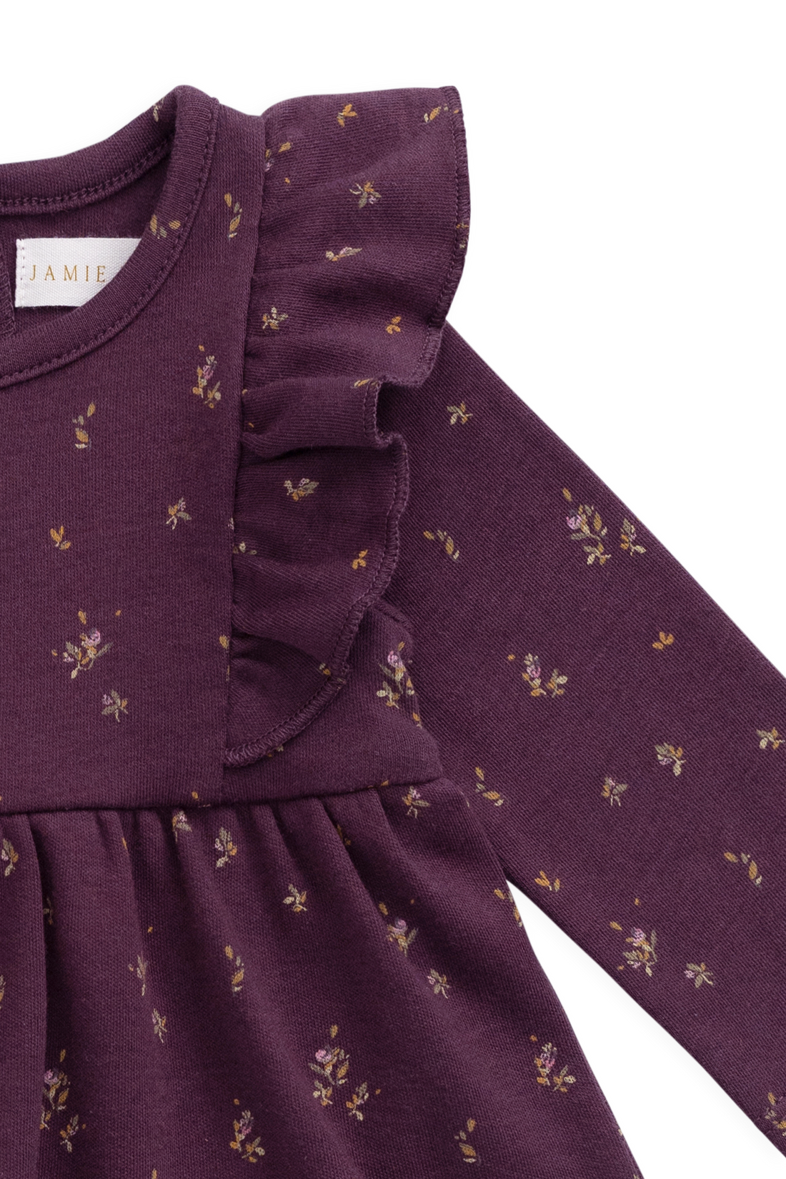 Organic Cotton Vivienne Playsuit - Dina Fig Childrens Playsuit from Jamie Kay Australia