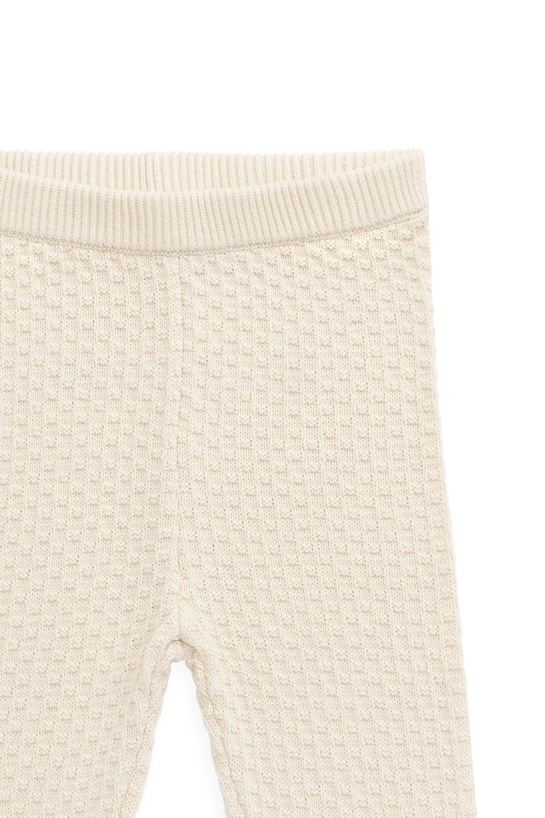 Parker Knit Pant - Vanilla Childrens Pants from Jamie Kay Australia