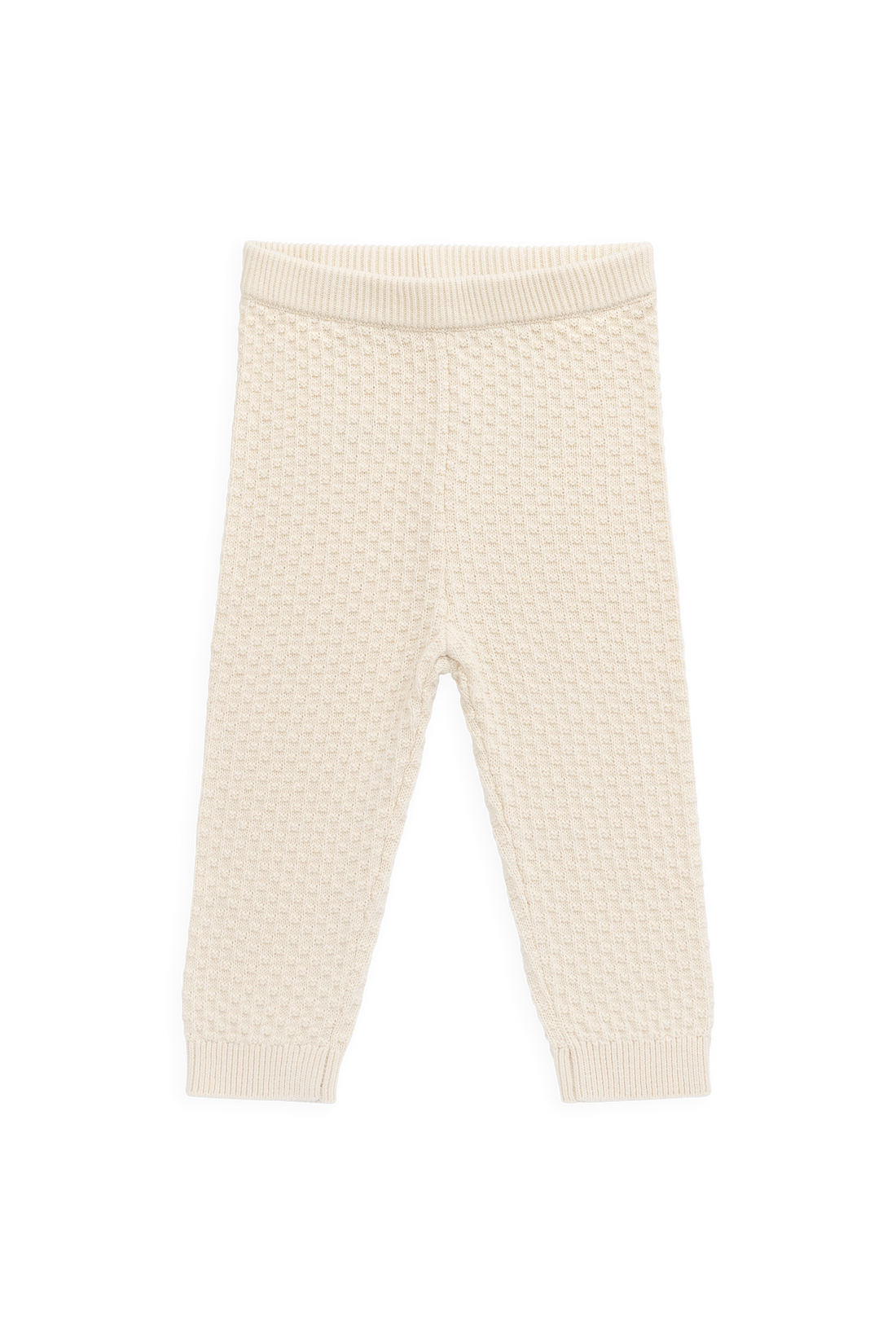 Parker Knit Pant - Vanilla Childrens Pants from Jamie Kay Australia