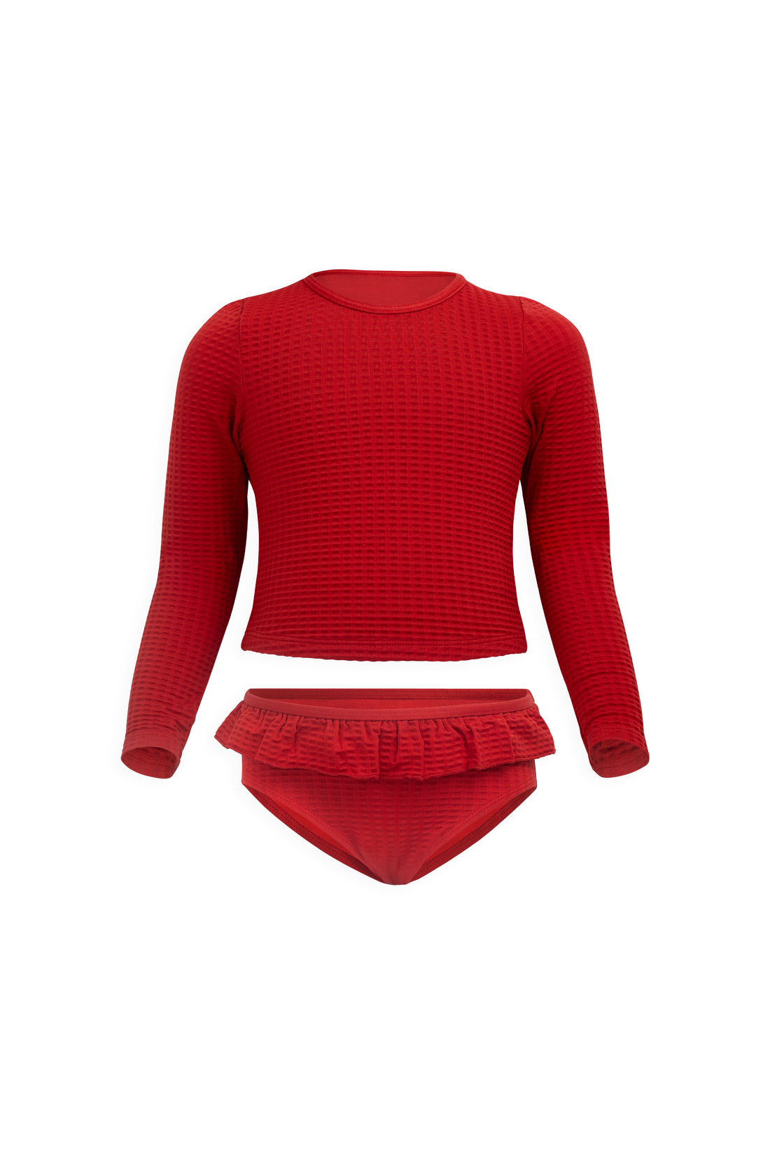 Zoella Swim Set - Red Childrens Swimwear from Jamie Kay Australia