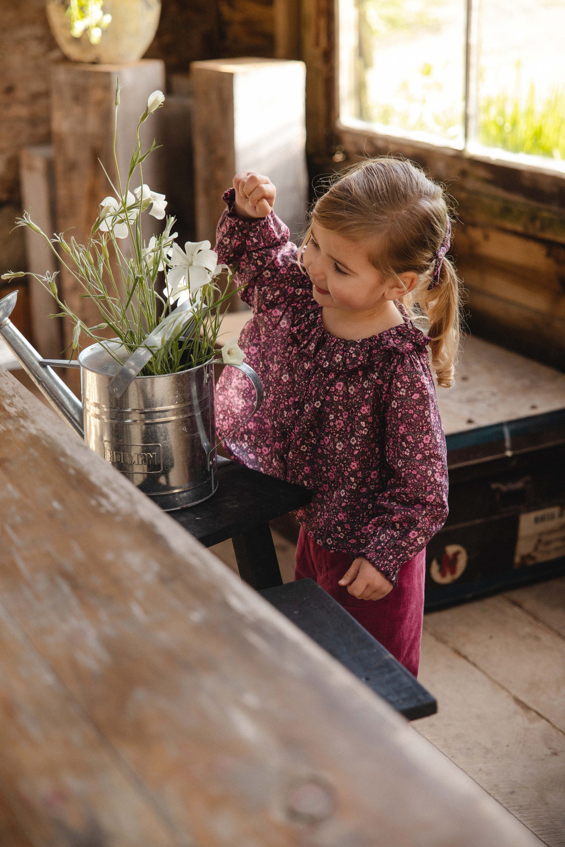 Organic Cotton Cecile Top - Flora Fig Childrens Top from Jamie Kay Australia