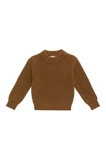 Morgan Jumper - Autumn Bronze Childrens Jumper from Jamie Kay Australia
