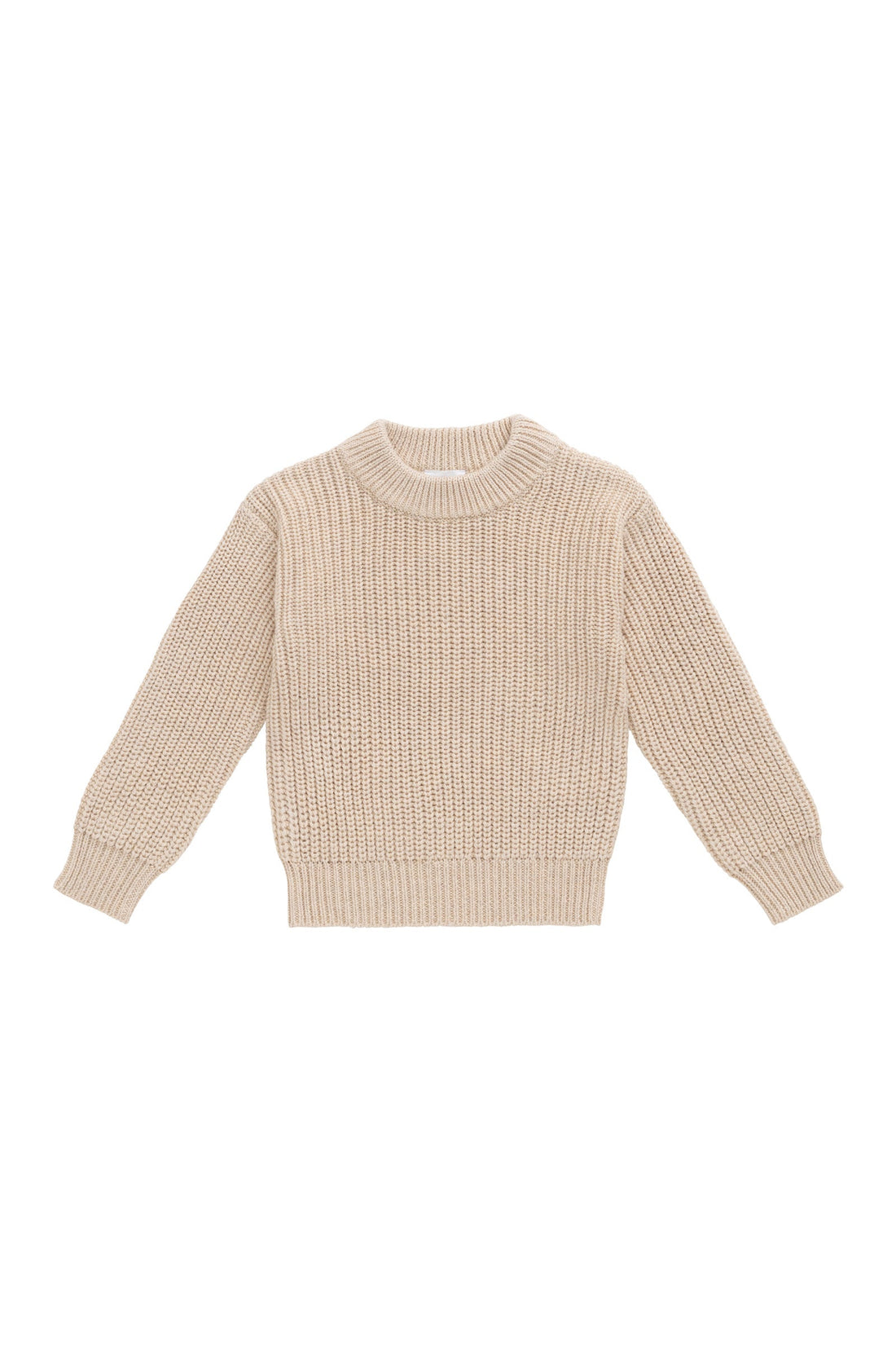 Morgan Jumper - Oatmeal Marle Childrens Jumper from Jamie Kay Australia
